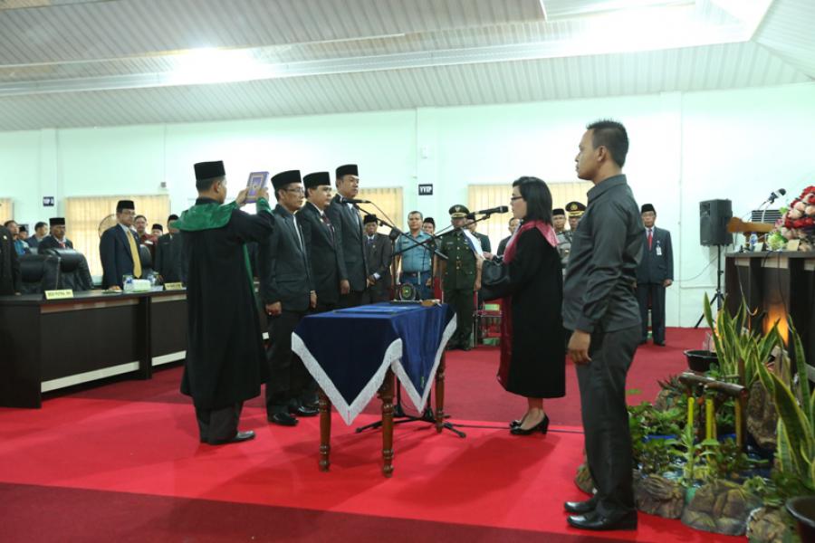 DPRD Meranti telah Punyai 3 Pimpinan Defenitif