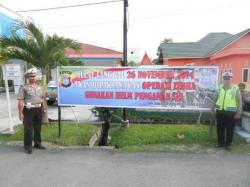 Jelang Operasi Zebra, Polres Meranti Gelar Sosialisasi