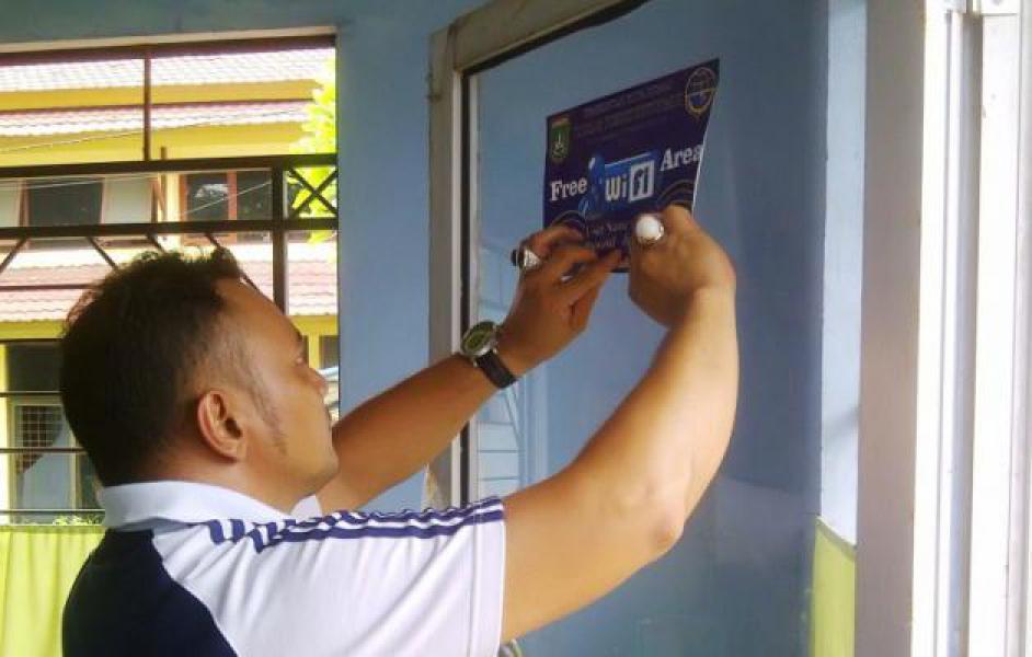 Area Taman Bukit Gelanggang dan Gedung Pendopo Sri Bunga Tanjung Kini Gratis WiFi