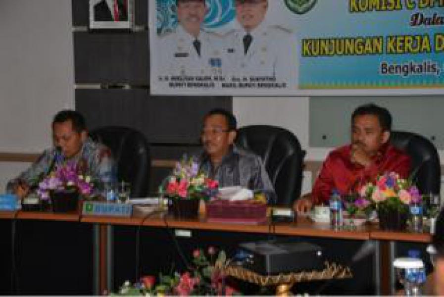 Dari Kunker Komisi C DPRD Riau, Porsi Anggaran Provinsi Untuk Bengkalis Minim 