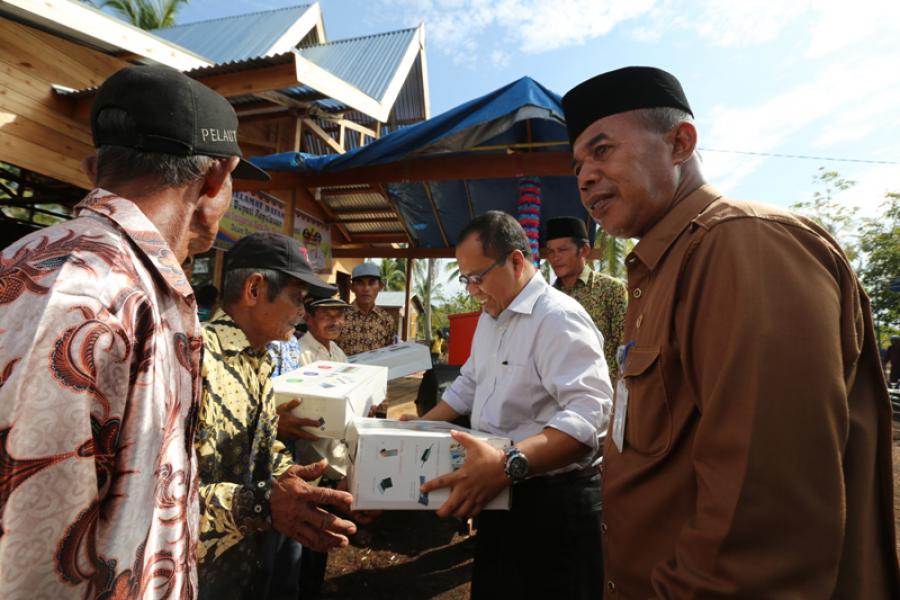 Dukung Tertip Berlalu Lintas, Bupati Apresiasi Abang Becak Ojek Selatpanjang