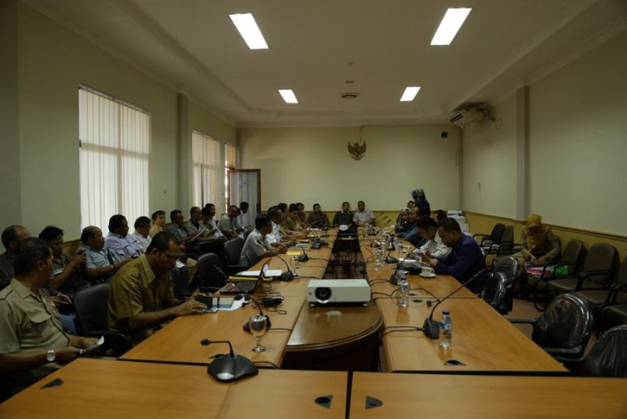 Komisi II DPRD Bengkalis Gelar Hearing Bersama Dinas PU dan Dishubkominfo