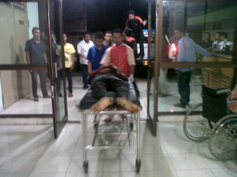 Laka Tunggal, Warga Kuala Alam Bengkalis Tewas Ditempat 