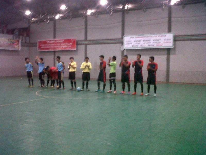 Dibuka Nurul Amin, STIE Syari'ah Bengkalis Gelar Turnamen Futsal Tingkat Pelajar Dan Mahasiswa 