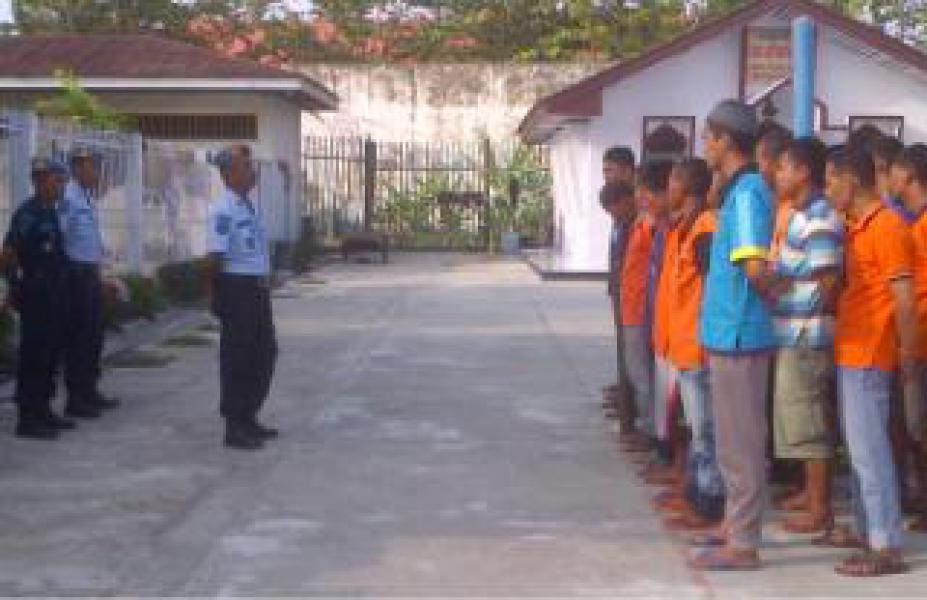 Lapas Bengkalis Terus Lakukan Pembinaan Napi 