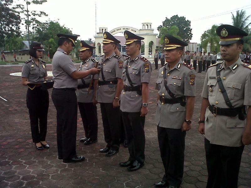 Polres Bengkalis Gelar Sertijab Tiga Perwira    