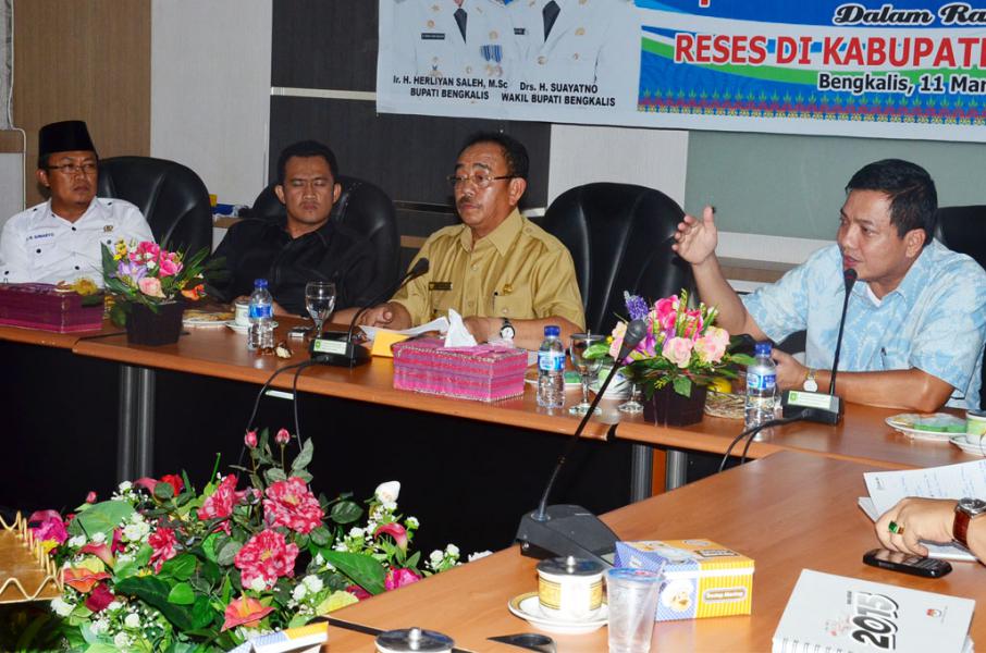 Reses Di Bengkalis, Herliyan Berharap Jhon Erizal Dapat Membantu Percepatan Pembangunan Bengkalis