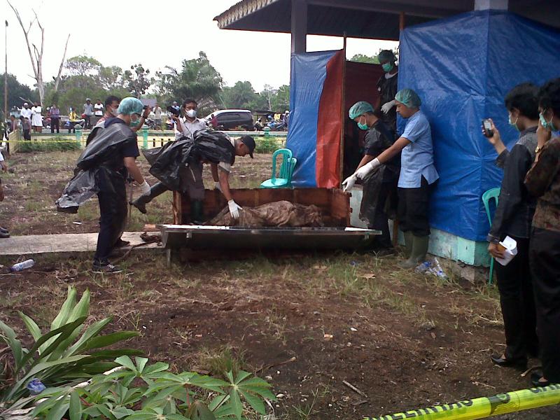 Tim DVI Polda Riau Temukan Memar Merah Dibagian Leher dan Patah Tulang Lidah 