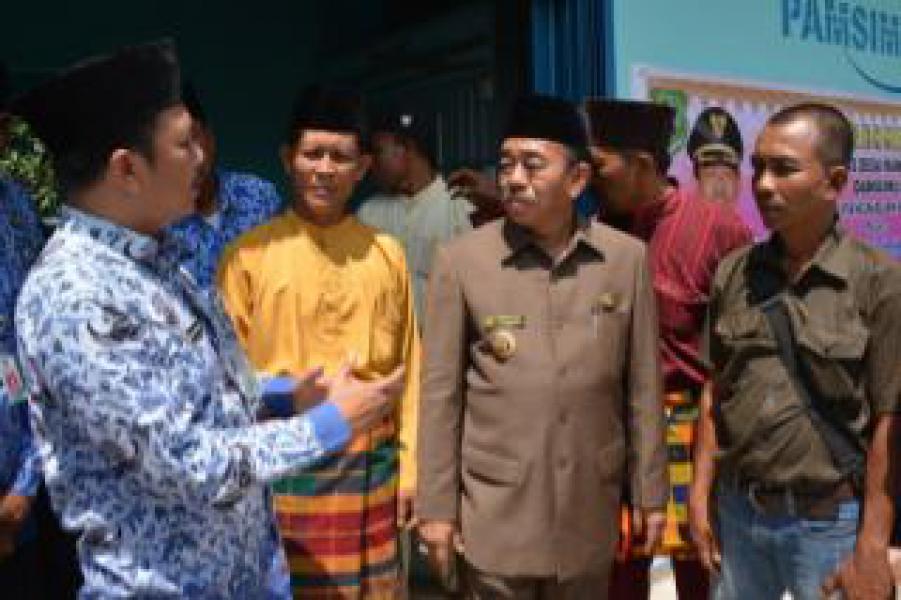 Herliyan Resmikan Pamsimas Damaimu Desa Pangkalan Batang 