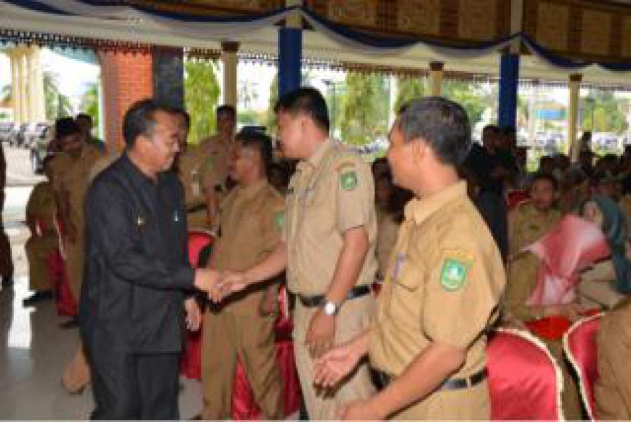 Rakor Kades/Lurah, BPD dan Camat, Bupati Minta Inventarisasi Isu-isu Aktual 