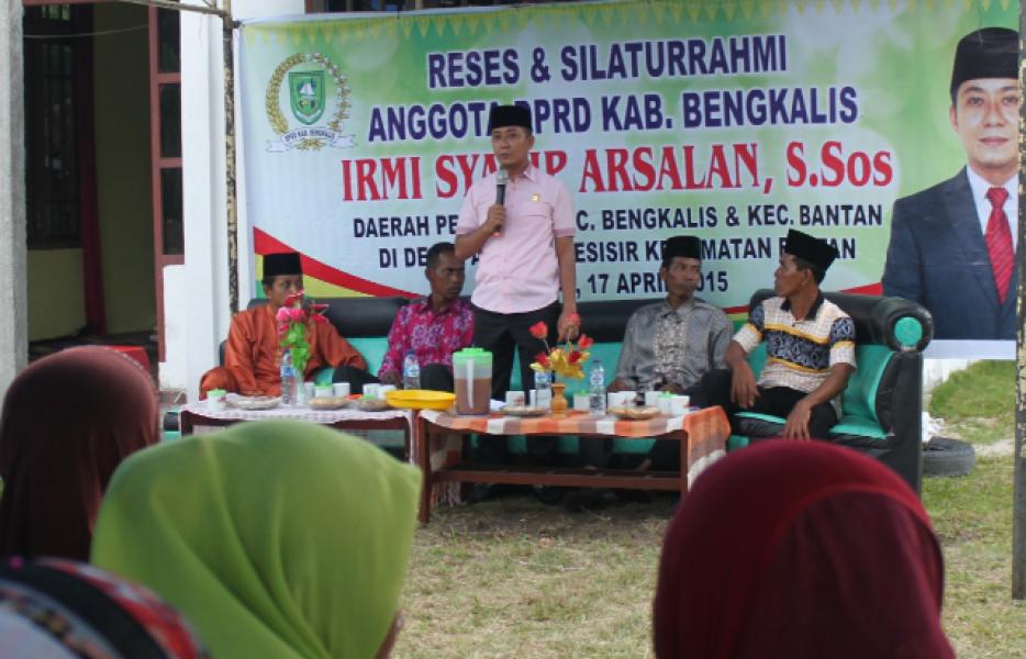 Reses, Irmi Syakip Arsalan Serap Aspirasi Masyarakat Di Kecamatan Bantan 