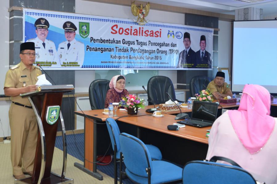 Wabup Dukung Pembentukan Gugus Tugas Pencegahan dan Penanganan TPPO