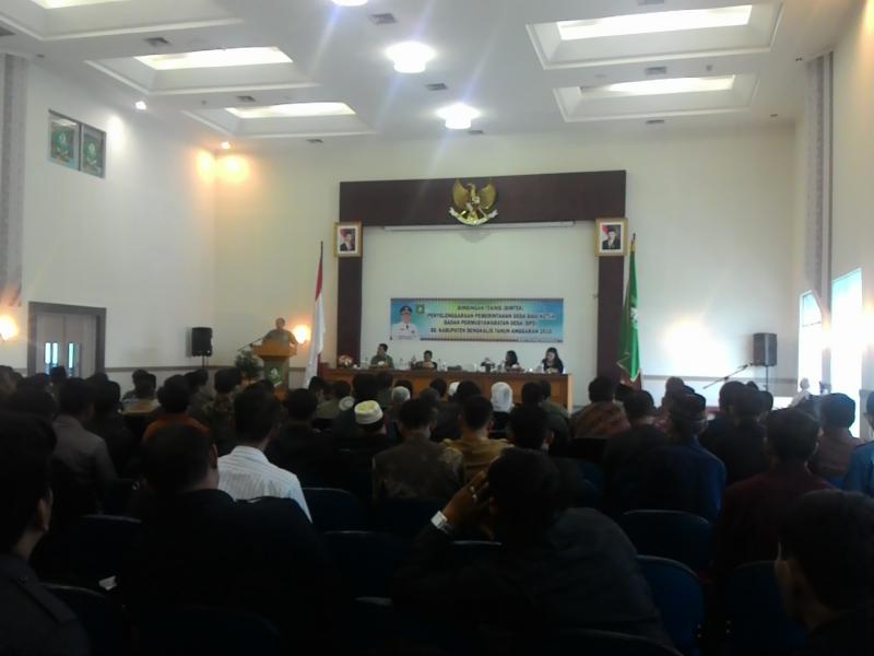 136 Ketua BPD Ikuti Bimtek Penyelenggara Pemerintah Desa