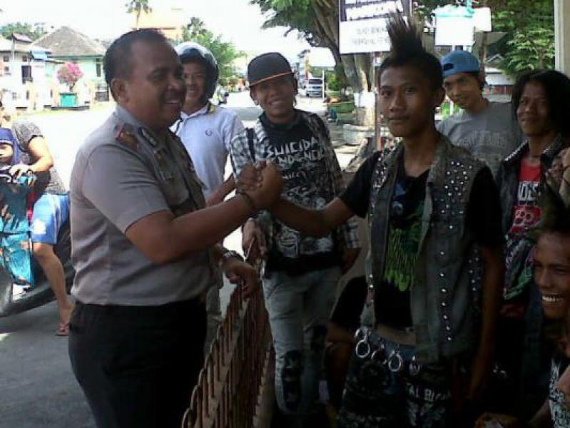 Anak Punk di Meranti Diamankan Polisi