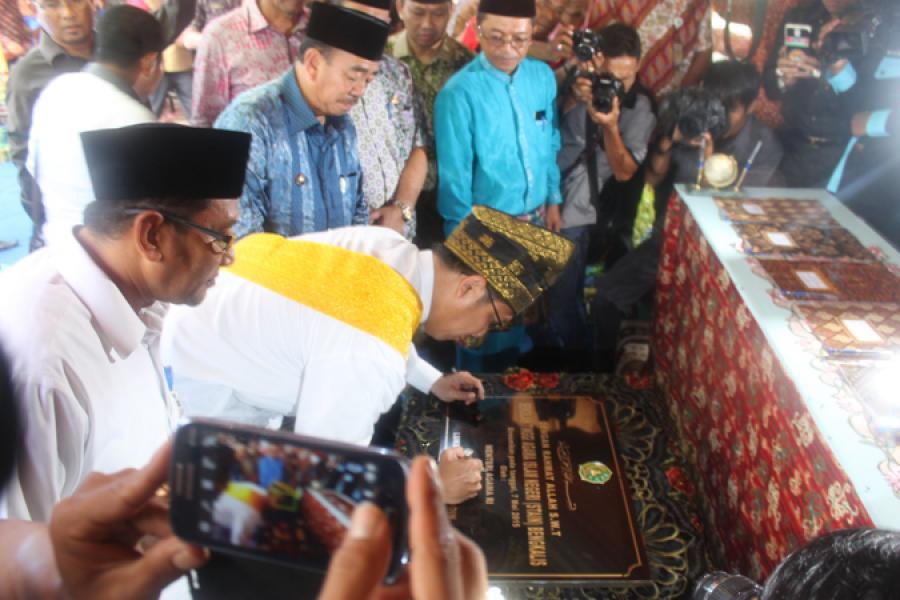 Menag Resmikan STAIN Bengkalis