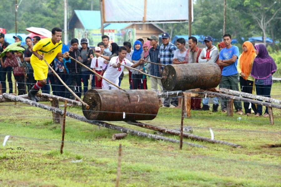 Sekda Buka Festival Sagu Ke-2 Kabupaten Meranti dan BBGRM Tahun 2015