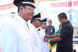 Sekda Lantik 3 Kades di Kecamatan Tebing Tinggi Timur
