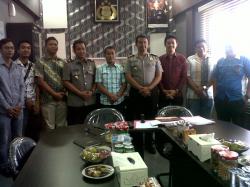 Temui Kapolres, KNPI Diharapkan Jadi Benteng Pencegahan Peredaran Narkoba