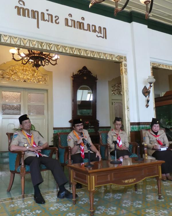 Kanjeng Ratu Mangkubumi Pimpin Gerakan Pramuka Yogyakarta