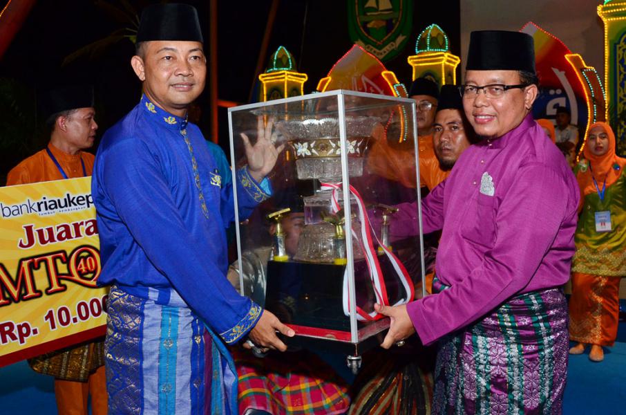 Kecamatan Bantan Pertahankan Gelar Juara Umum MTQ Kabupaten Bengkalis
