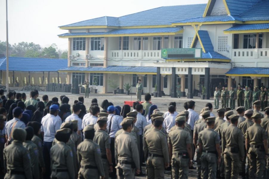 Kehadiran Apel Pagi Luar Biasa, Asisten III Apresiasi Kinerja Pegawai