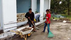 Pengurus KNPI Kabupaten Bengkalis Goro Di Gedung Pemuda