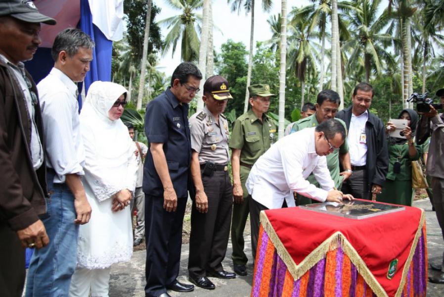 Siap Layani Kebutuhan Air Bersih 2500 SR, Masyarakat Hemat 300 Ribu/Bulan