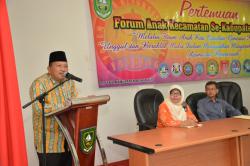 Stakeholder Diminta Dukung Keberadaan Forum Anak