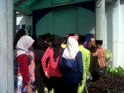 Idul Fitri, Lapas Bengkalis Dipadati Pengunjung 