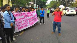 Jum'at, HMI Perjuangan Gelar Aksi Demo Di Kejari Bengkalis Terkait Kasus BLJ 