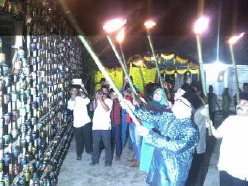 Meriahnya Festival Lampu Colok Di Bengkalis 