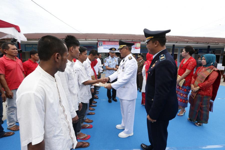 76 Napi Selatpanjang Terima Remisi, Edy Kusdarwanto: Niatkan Menjadi lebih Baik!