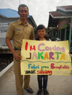 Febri Yanti, Wakili Riau di Anak Sabang Merauke Batch 3 