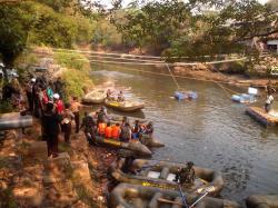 Kwarnas Gerakan Pramuka dan Kopassus Turun Bersihkan Kali Ciliwung