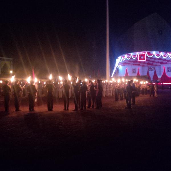 Malam Khidmat Pengukuhan Paskibraka Bengkalis 