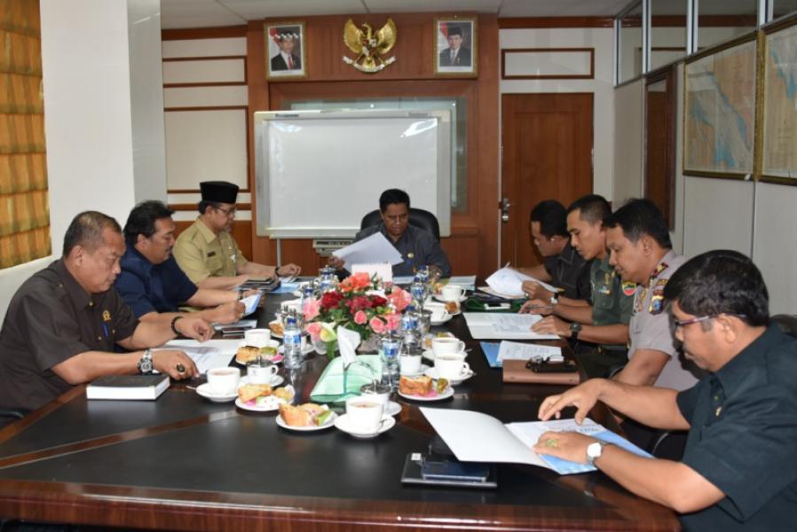 Pj Bupati Bengkalis Gelar Rapat Bersama Forkopimda