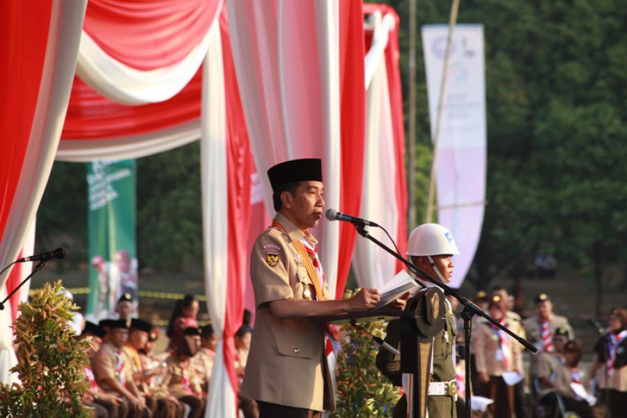 Presiden: Pramuka Harus Kreatif dan Inovatif