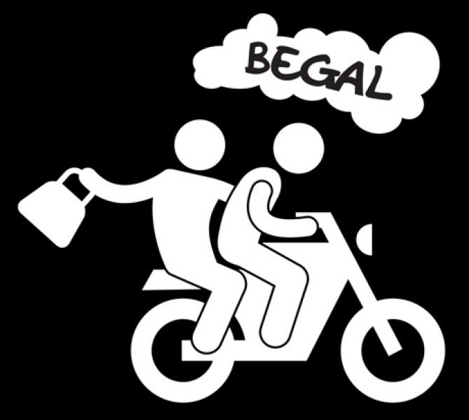 Bendahara Pembantu BLH Dibegal, Uang Rp48 Juta Lenyap 