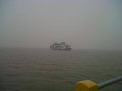 Kabut Asap Pekat Ganggu Pelayaran  di Bengkalis 