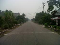 Masyarakat Mulai Keluhkan Kabut Asap Bengkalis 