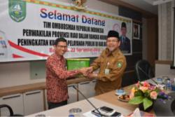 Ombudsman Saran Pemkab Bengkalis Buka Unit Pengaduan Pelayanan Publik 