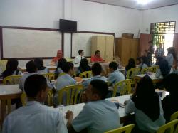 Panwas Sosialisasikan Pengawasan Pemilu Kepemilih Pemula 