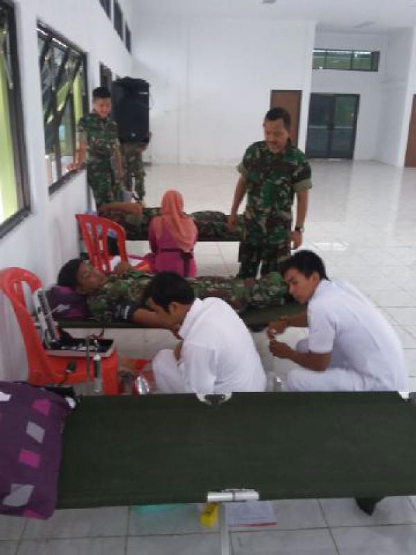 Sambut HUT TNI, Dandim Gelar Bakti Sosial 