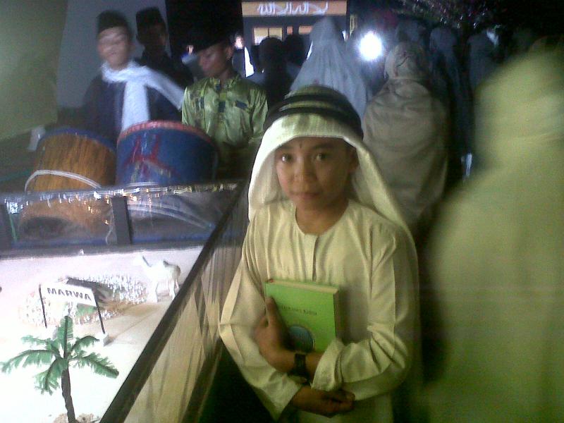 "Sayo Bersyukur Kepada Allah Dapat Ikut Pawai Takbir di Bengkalis" 