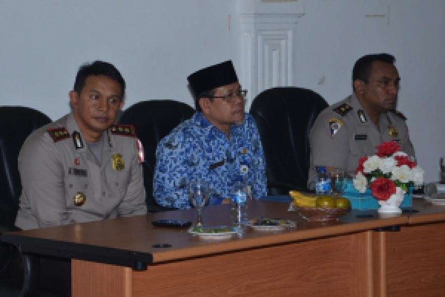 Sekda Bengkalis Buka Sosialisasi dan Supervisi Polmas dan Dit Binmas Polda Riau 