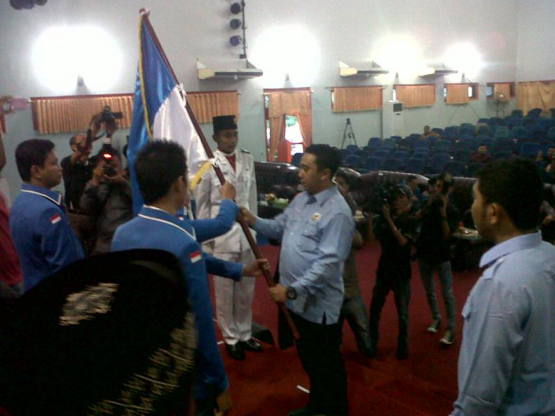 Ari Nugroho Lantik 305 Pengurus KNPI Kabupaten Bengkalis  