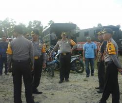 Polres Bengkalis Terjunkan 148 Personil, Amankan Kampanye Akbar Paslon 