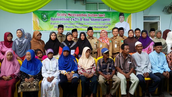 Sambut Bulan Suci Ramadhan, BLH Salurkan Zakat Kepada 42 Mustahiq