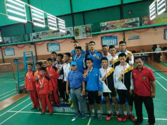 Cabang Badminton di Popda, Bengkalis Berpuas Hati Dikalahkan Pekanbaru