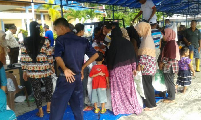 Bulog Bengkalis Lakukan Operasi Pasar Disejumlah Kecamatan 